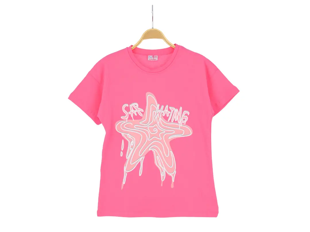 Kız Çocuk Baskılı T-Shirt