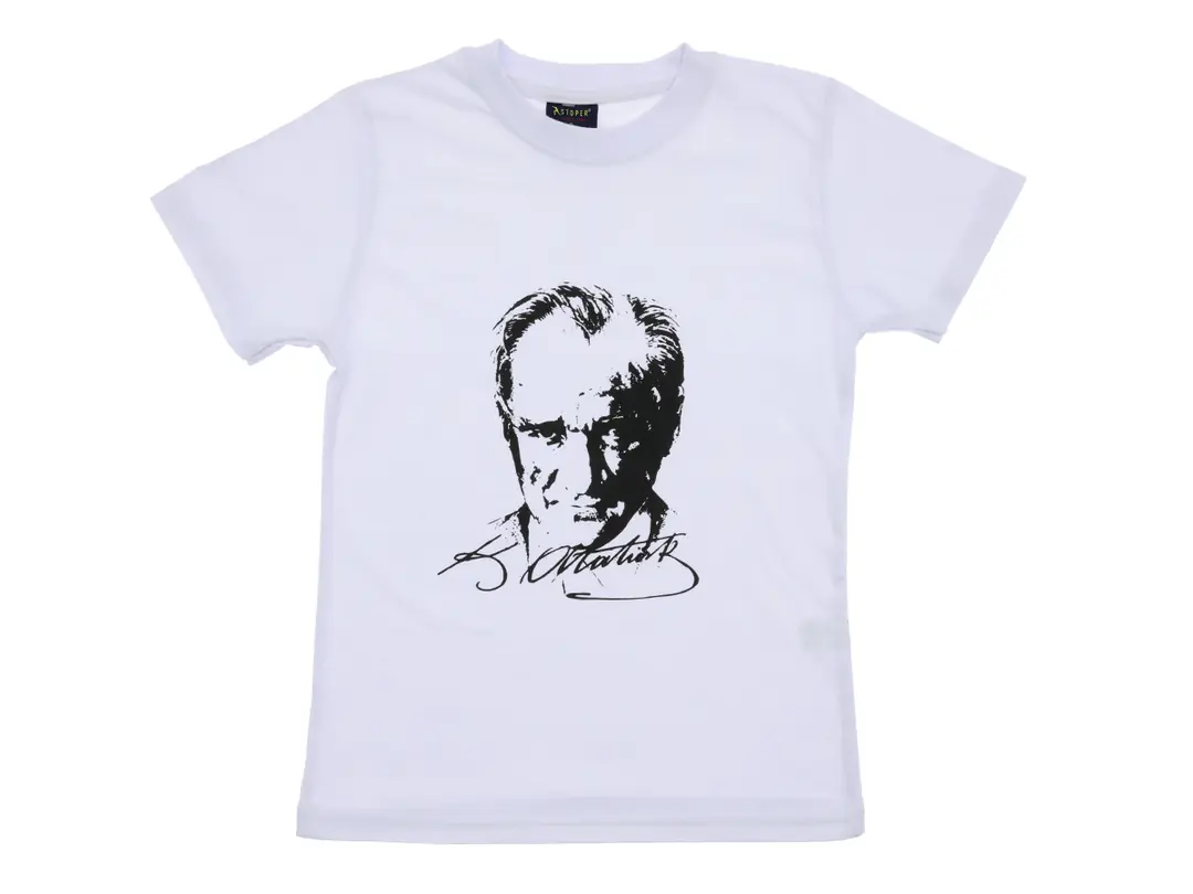 Erkek Çocuk T-Shirt Atatürk Baskılı