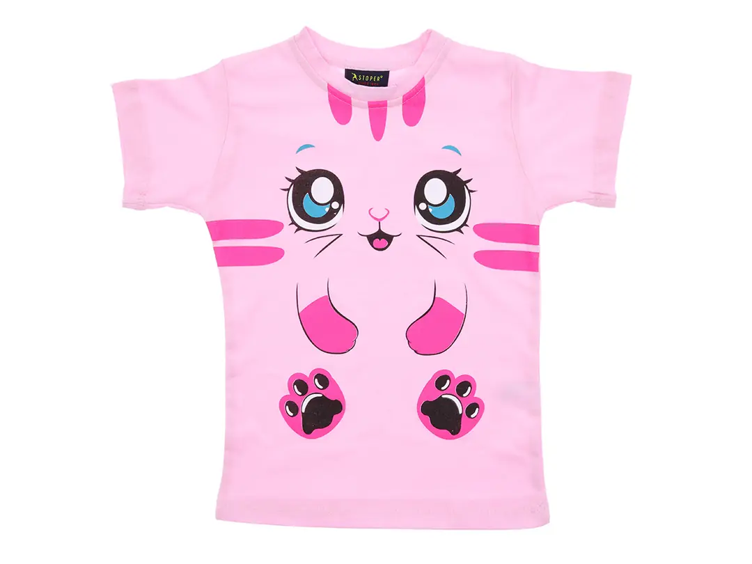 Kız Çocuk T-Shirt Baskılı