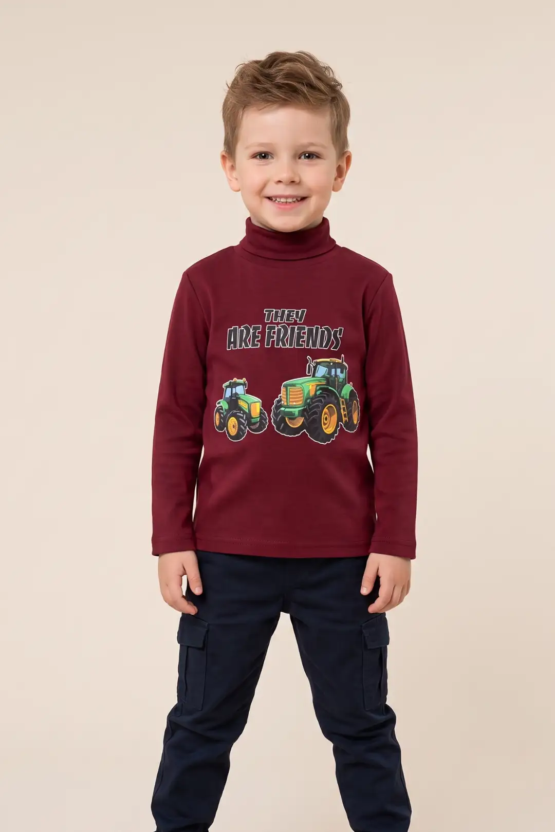 Erkek Çocuk Sweatshirt 2 İplik Şardonlu