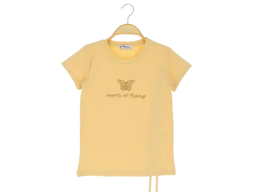 Kız Çocuk Büzgülü T-Shirt