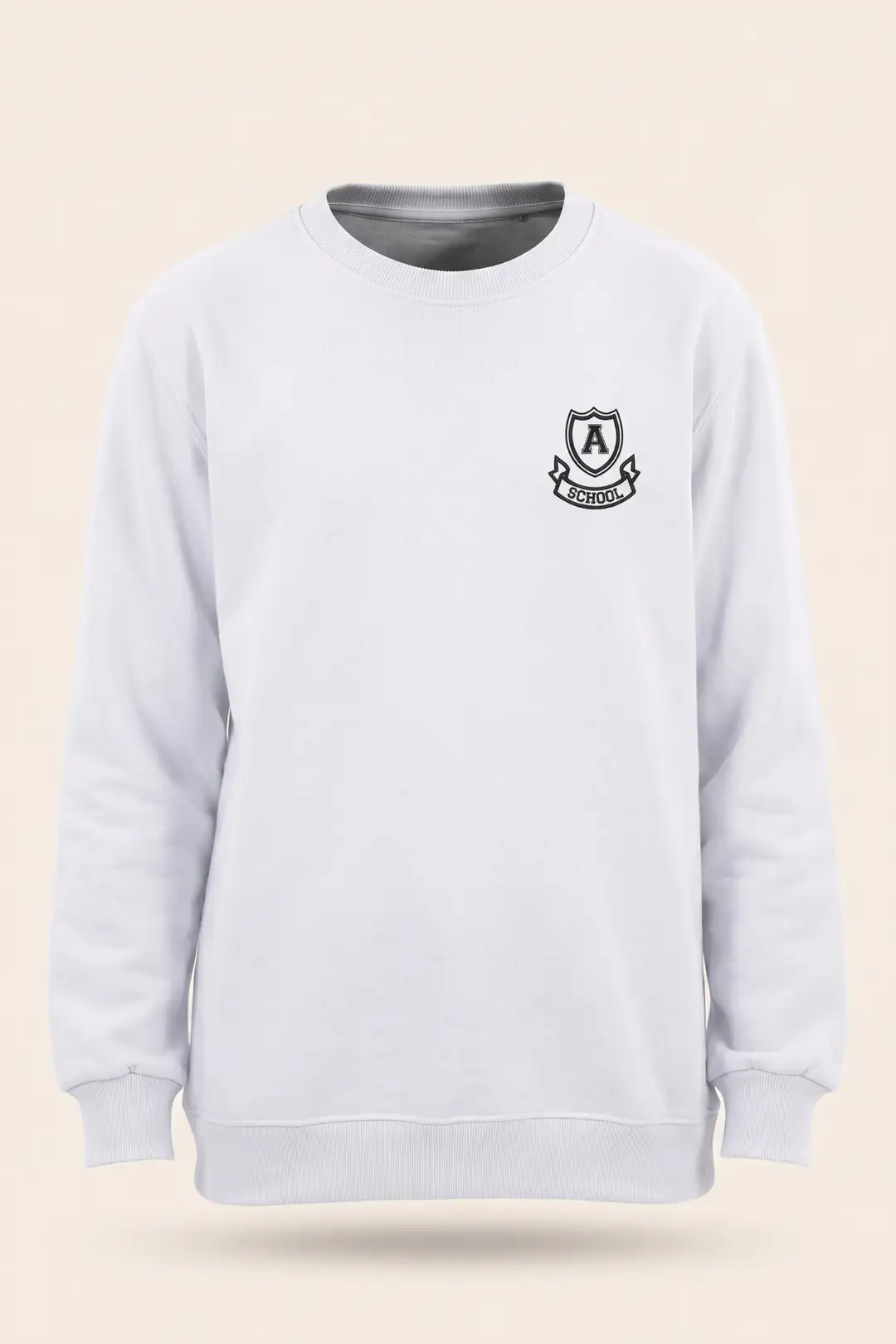 Erkek Çocuk Sweatshirt Okulluk Kışlık 2 iplik Şardonlu
